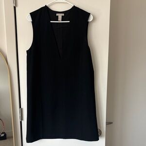 Zara Elegant Black Sleeveless Mini Dress
